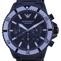 Emporio Armani Diver Chronograph Quartz Ar80050 100m Men's Watch