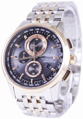 Citizen Eco-drive Radio Controlled World Time At8116-65e Men's Watch