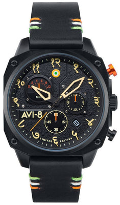 Avi-8 Hawker Hunter Limited Edition Chronograph Quartz Av-4052-in01 Men's Watch With Gift Set