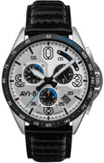 Avi-8 P-51 Mustang Command Pilot Blakeslee Chronograph Quartz Av-4077-01 Men's Watch