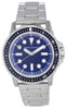Armani Exchange Stainless Steel Blue Dial Quartz Ax1861 Men's Watch
