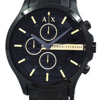 Armani Exchange Black Pvd Chronograph Quartz Ax2164 Men's Watch