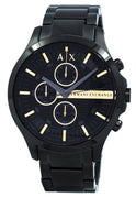 Armani Exchange Black Pvd Chronograph Quartz Ax2164 Men's Watch