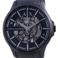 Armani Exchange Hampton Skeleton Stainless Steel Automatic Ax2418 Men's Watch