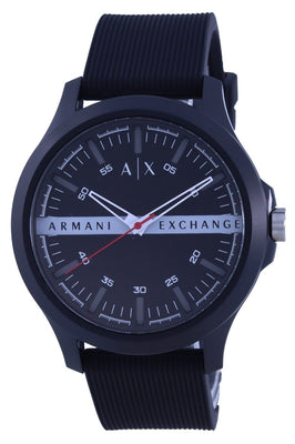 Armani Exchange Horloge Silicon Strap Quartz Ax2420 Men's Watch
