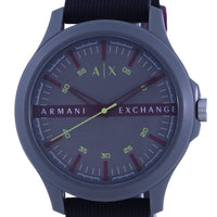Armani Exchange Hampton Silicon Strap Quartz Ax2425 Men's Watch
