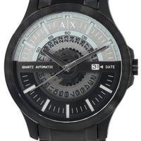 Armani Exchange Automatic Black Dial Quartz Ax2444 Men's Watch