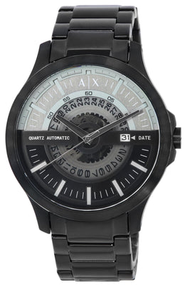 Armani Exchange Automatic Black Dial Quartz Ax2444 Men's Watch
