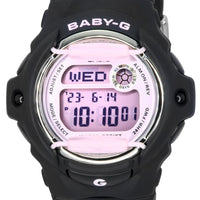 Casio Baby-g Digital Resin Strap Pink Dial Quartz Bg-169u-1c 200m Women's Watch