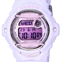 Casio Baby-g Digital Pink Resin Strap Quartz Bg-169u-4b 200m Women's Watch
