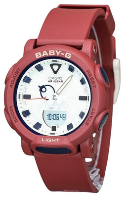 Casio Baby-g Analog Digital Bio Based Resin Strap White Dial Quartz Bga-310rp-4a 100m Women's Watch