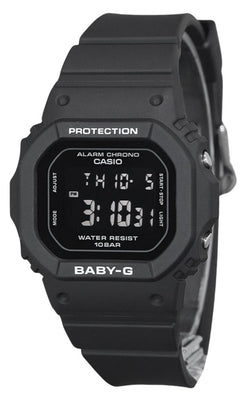 Casio Baby-g Digital Black Resin Strap Quartz Bgd-565u-1 100m Women's Watch