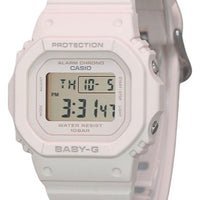 Casio Baby-g Digital Beige Pink Resin Strap Quartz Bgd-565u-4 100m Women's Watch