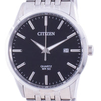 Citizen Black Dial Stainless Steel Quartz Bi5000-87e Men's Watch