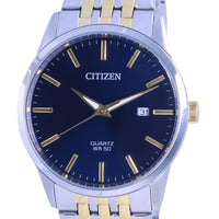 Citizen Blue Dial Two Tone Stainless Steel Quartz Bi5006-81l Men's Watch