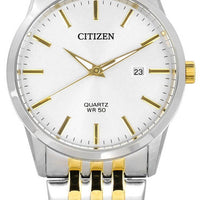Citizen Champagne Dial Two Tone Stainless Steel Quartz Bi5006-81p Men's Watch
