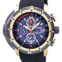 Citizen Promaster Aqualand Diver Eco-drive Chronograph Bj2124-14e Men's Watch