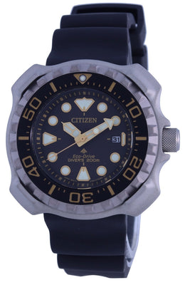 Citizen Promaster Marine Black Dial Eco-drive Diver's Bn0220-16e 200m Men's Watch