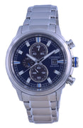 Citizen Brycen Chronograph Blue Dial Stainless Steel Eco-drive Ca0731-82l 100m Men's Watch