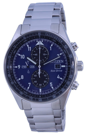 Citizen Chronograph Stainless Steel Eco-drive Ca0770-81l 100m Men's Watch