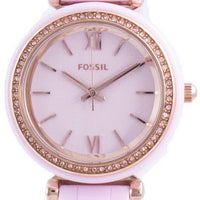 Fossil Carlie Mini Diamond Accents Quartz Ce1106 Women's Watch