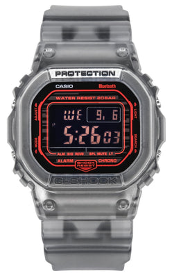 Casio G-shock Mobile Link Digital Resin Strap Quartz Dw-b5600g-1 200m Men's Watch