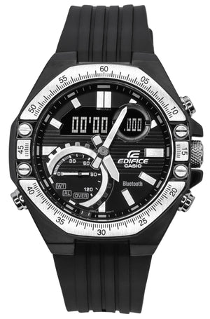 Casio Edifice Automotive Toolkit Inspired Design Series Analog Digital Quartz Ecb-10tp-1a 100m Men's Watch