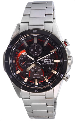 Casio Edifice Chronograph Analog Solar Powered Efs-s610db-1av Efss610db-1 100m Men's Watch