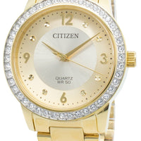 Citizen El3092-86p Diamond Accents Quartz Women's Watch