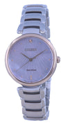 Citizen Mother Of Pearl Dial Two Tone Stainless Steel Eco-drive Em0854-89y Women's Watch