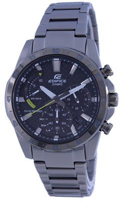 Casio Edifice Chronograph Analog Solar Eqs-930dc-1a Eqs930dc-1 100m Men's Watch