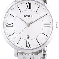 Fossil Jacqueline Silver Dial Stainless Steel Es3433 Women's Watch