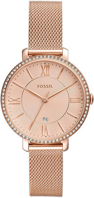 Fossil Jacqueline Es4628 Diamond Accents Quartz Women's Watch
