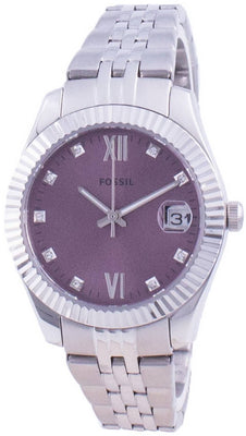 Fossil Scarlette Mini Diamond Accents Quartz Es4905 Women's Watch