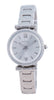 Fossil Carlie Mini Silver Dial Daimond Accents Quartz Es4956 Women's Watch
