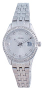 Fossil Scarlette Micro Diamond Accents Quartz Es5039 Women's Watch