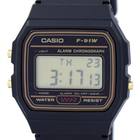 Casio Alarm Chronograph Digital F-91wg-9s F91wg-9s Men's Watch