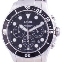Fossil Fb-03 Chronograph Stainless Steel Quartz Fs5725 100m Men's Watch