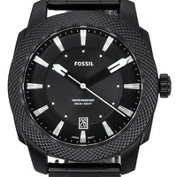 Fossil Machine Stainless Steel Black Sunray Dial Quartz Fs5971 100m Men's Watch