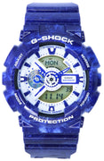 Casio G-shock Porcelain Analog Digital Quartz Ga-110bwp-2a Ga110bwp-2 200m Men's Watch