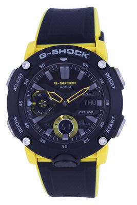 Casio G-shock Carbon Core Guard Digital Analog Black Dial Quartz Ga-2000-1a9 Ga2000-1a9 200m Men's Watch