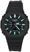 Casio G-shock Analog Digital Resin Strap Black Dial Quartz Ga-2100rc-1a 200m Men's Watch