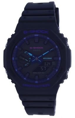 Casio G-shock Analog Digital Black Dial Quartz Ga-2100vb-1a Ga2100vb-1 200m Men's Watch