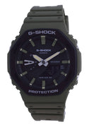 Casio G-shock Analog Digital Carbon Core Guard Ga-2110su-3a Ga2110su-3 200m Men's Watch