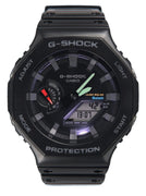 Casio G-shock Analog Digital Mobile Link Black Resin Strap Tough Solar Power Ga-b2100-1a 200m Men's Watch