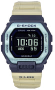 Casio G-shock Move G-lide Mobile Link Digital Beige Resin Strap Quartz Gbx-100tt-2 200m Men's Watch