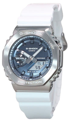 Casio G-shock Seasonal Collection 2023 Analog Digital Grey Dial Quartz Gm-2100ws-7a 200m Men's Watch