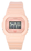 Casio G-shock Digital Peach Resin Strap Quartz Gmd-s5600ba-4 200m Women's Watch