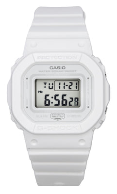 Casio G-shock Digital White Resin Strap White Dial Quartz Gmd-s5600ba-7 200m Women's Watch