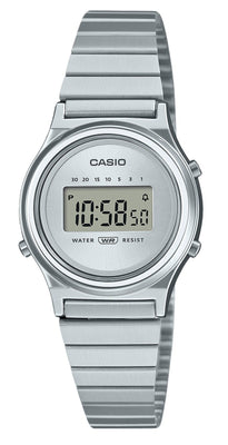 Casio Vintage Digital Stainless Steel Silver Dial Quartz La700we-7a Women's Watch